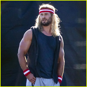 Chris Hemsworth Wears Sweats While Filming a 'Thor: Love & Thunder' Scene - New Photos!