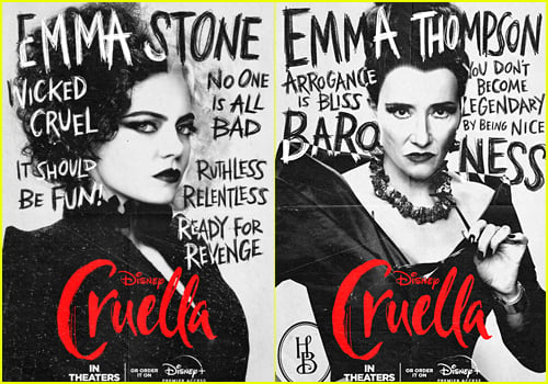 New 'Cruella' Posters Reveal More Details About the Characters!