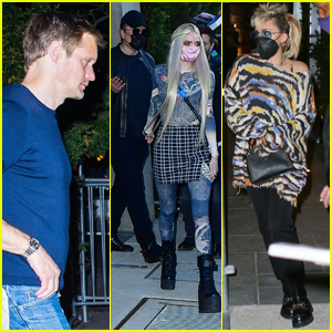 Elon Musk & Grimes Join Alexander Skarsgard, Miley Cyrus & More Stars at 'Saturday Night Live' After-Party!