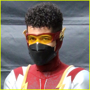 Jordan Fisher Gets Into Character As Impulse In First Set Photos From 'The Flash'