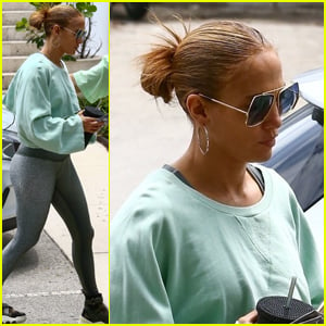 Jennifer Lopez Hits the Gym a Few Days After Her Getaway with Ben Affleck