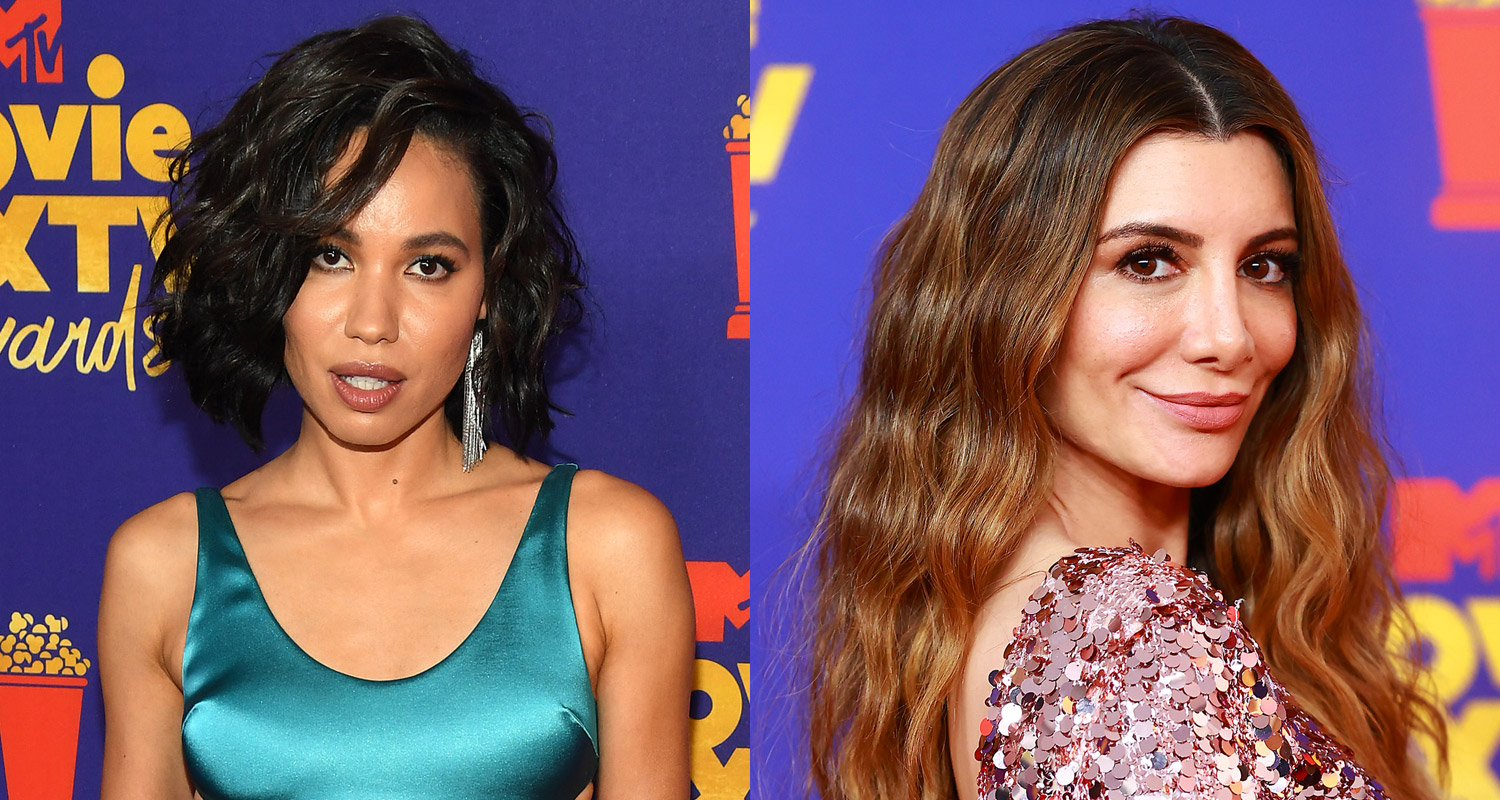 Jurnee Smollett & Nasim Pedrad Show Off Their Stylish Sides at MTV
