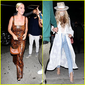 Katy Perry & Kate Hudson Head To Kendall Jenner's Party at Craig's