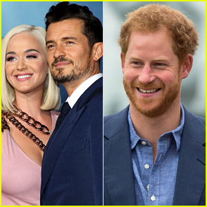Katy Perry Offers Brief Comment on Orlando Bloom & Prince Harry's Friendship!