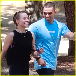 Kristen Bell Hugs It Out with Benjamin Levy Aguiler After Hiking Together