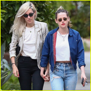 Kristen Stewart & Girlfriend Dylan Meyer Hold Hands on a Stroll in L.A.