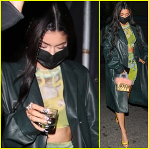 Kylie Jenner Grabs a Shot for the Road After a Night Out in LA