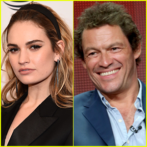 Lily James Finally Comments on Those Scandalous Dominic West PDA Photos: 'There Is a Lot to Say'