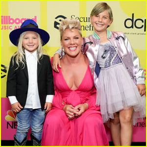 Icon Award Recipient Pink & Her Kids Attend Billboard Music Awards 2021!