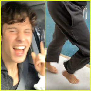 Shawn Mendes Teases New Music With Singing & Dancing in Sweatpants!