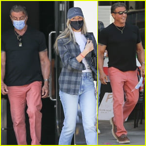 Sylvester Stallone Spends a Day with His Daughter Sophia in Sunny L.A.!