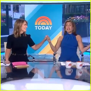 Savannah Guthrie & Hoda Kotb Stop Socially Distancing on 'Today' After 15 Months