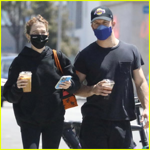 Zoey Deutch Grabs Coffee with Boyfriend Jimmy Tatro in West Hollywood