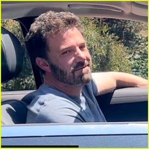 Ben Affleck Photographed Leaving Jennifer Lopez's House with a Smile on His Face