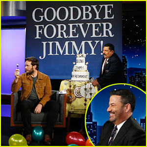 Chris Pratt Hilariously Throws Jimmy Kimmel A Retirement Party