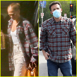 Jennifer Lopez Spotted Wearing Ben Affleck's Shirt While Traveling