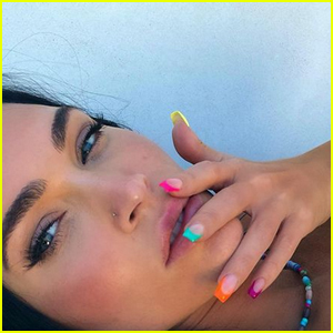 Megan Fox Celebrates Being Bisexual, Shows Off Rainbow Manicure for Pride Month