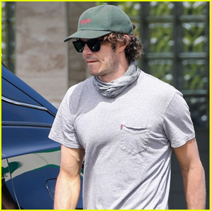 Adam Brody Heads Out to Get His Car Washed in Santa Monica
