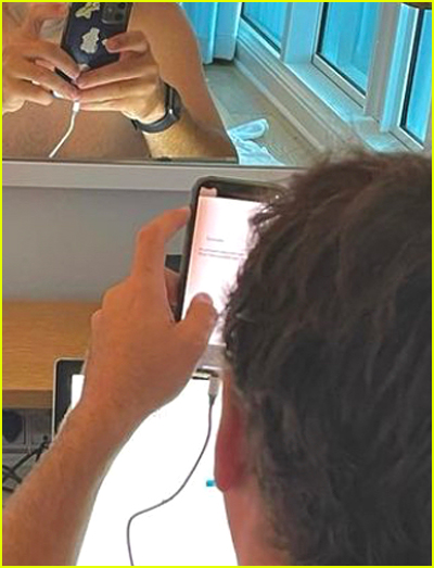 Jamie Lynn Spears photo of Jamie Watson looking at Britney Instagram
