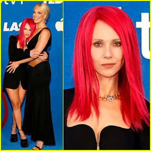 Juno Temple Debuts Pink Hair at 'Ted Lasso' Premiere, Where She Joined Hannah Waddingham & More!