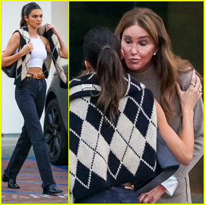 Kendall Jenner Steps Out for Dinner with Parent Caitlyn Jenner