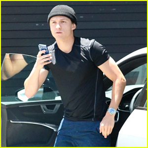 Tom Holland Spotted in L.A. Just Hours After Zendaya Kissing Photos Surfaced