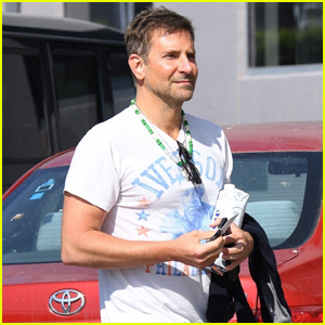 Bradley Cooper Arrives at His Office for Morning Meeting
