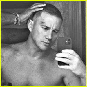 Channing Tatum Shares a Shirtless Selfie After Wrapping Filming on His New Movie
