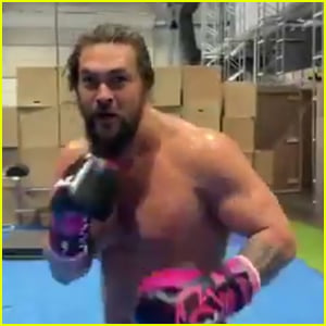 Jason Momoa Shares a Sweaty Video Thanking 'Sweet Girl' Viewers for Huge Netflix Numbers!