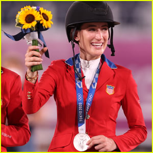 Jessica Springsteen & U.S. Equestrian Team Win Silver in Show Jumping at the 2020 Olympics