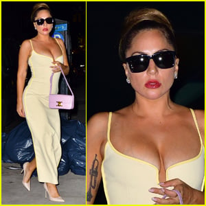 Lady Gaga Rocks Sunglasses During Night Out in New York City