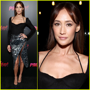 Maggie Q Strikes a Pose at 'The Protege' Premiere in Los Angeles