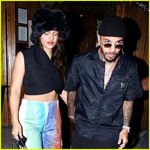 Rosalia & Rauw Alejandro Seemingly Confirm Dating Rumors by Holding Hands in L.A.