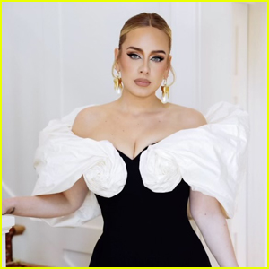 Adele Steps Out in a Dreamy Custom Schiaparelli Gown!