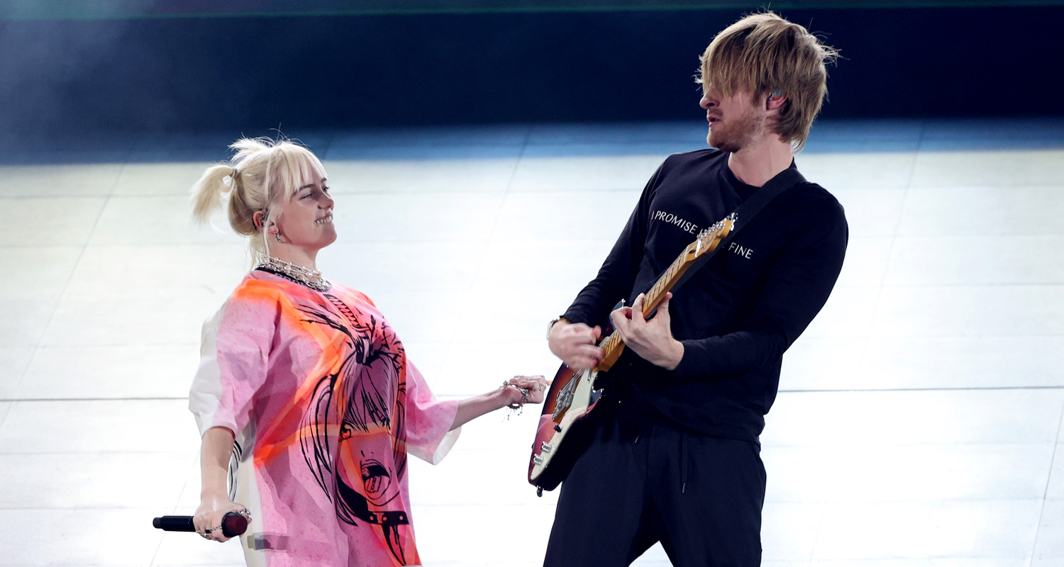 Billie Eilish Performs with Brother Finneas at iHeartRadio Music