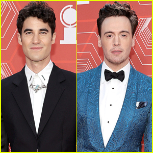 Darren Criss & Erich Bergen Look So Handsome Stepping Out for Tony Awards 2020