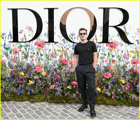 Eli Brown at the Miss Dior Millefiori Garden Pop-Up Preview and Dinner