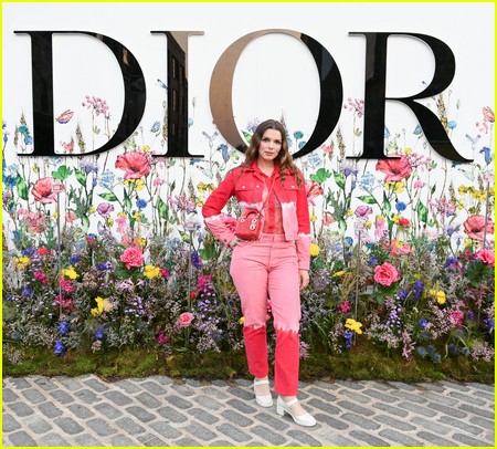 Julia Fox at the Miss Dior Millefiori Garden Pop-Up Preview and Dinner