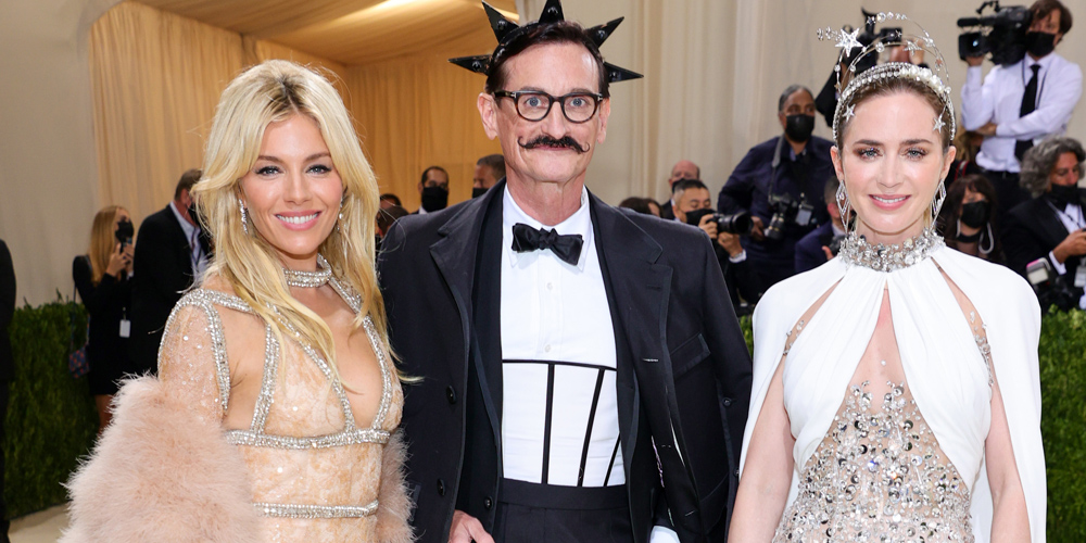 BFFs Emily Blunt & Sienna Miller Attend Their Second Met Gala Together