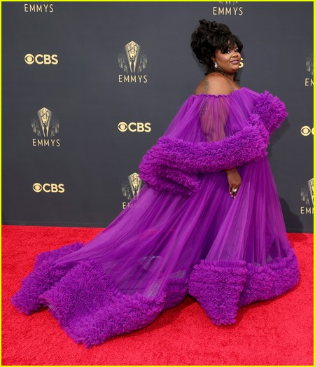 Nicole Byer at the Emmy Awards 2021
