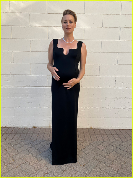 Yvonne Strahovski at the Emmy Awards 2021