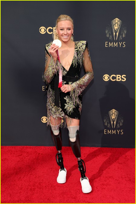 Jessica Long at the Emmy Awards 2021