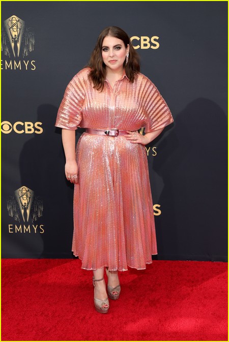 Beanie Feldstein at the Emmy Awards 2021