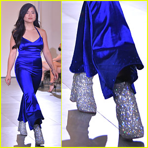 Kelly Marie Tran Walks In The Survivor's Fashion Show During NYFW