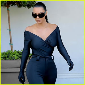 Kim Kardashian Channels Her Met Gala Look, Without the Mask, During a CVS Run