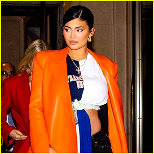 Pregnant Kylie Jenner Puts Tiny Baby Bump on Display in New York - New Photos!