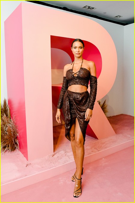 Lais Ribeiro at the Revolve Gallery event during NYFW