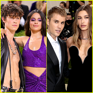 Shawn Mendes & Camila Cabello Ran Into the Biebers on Met Gala Monday - And There's Video!