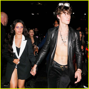 Shawn Mendes & Camila Cabello Stay Close Arriving at Met Gala 2021 After Party