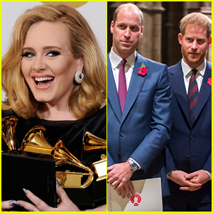 Adele Chooses Between Prince William & Prince Harry During Q&A!